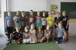 Kunstprojekt mit Kindern an einer Münchner Schule von Kokolor