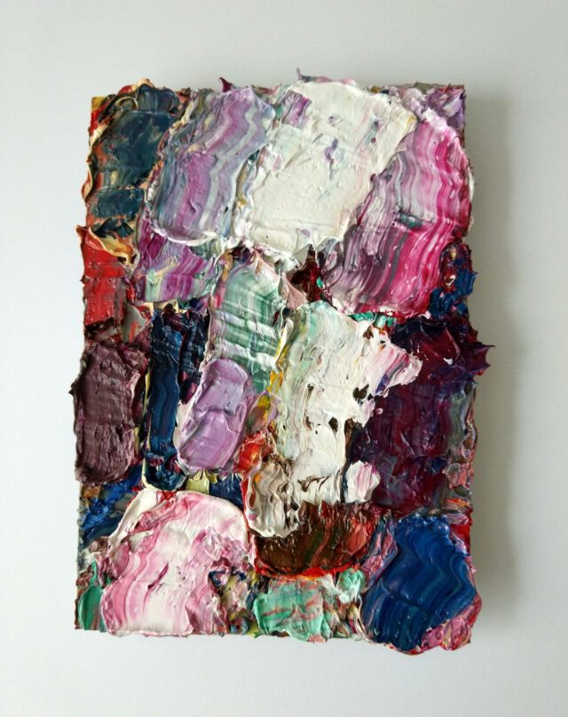 ohne Titel, 2022
Öl auf Karton | 21 x 15 cm

#oilpainting #newandabstract #color #impasto #artinmunich #abstactart #smallpainting #artcollector
